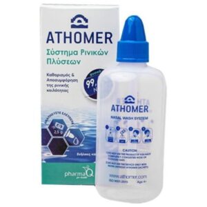 Athomer Nasal Wash System Σύστημα Ρινικών Πλύσεων με 1 Φιάλη 250ml