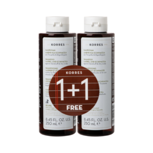 Korres Δάφνη & Echinacea Σαμπουάν Για Πιτυρίδα & Ξηροδερμία 1+1 Δωρο 250 ml
