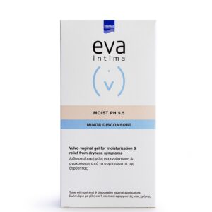 Intermed Eva Intima Moist Αιδοιοκολπική Γέλη για Ενυδάτωση & Ανακούφιση από την Ξηρότητα- Σωληνάριο & 9 Κολπικοί Εφαρμοστές