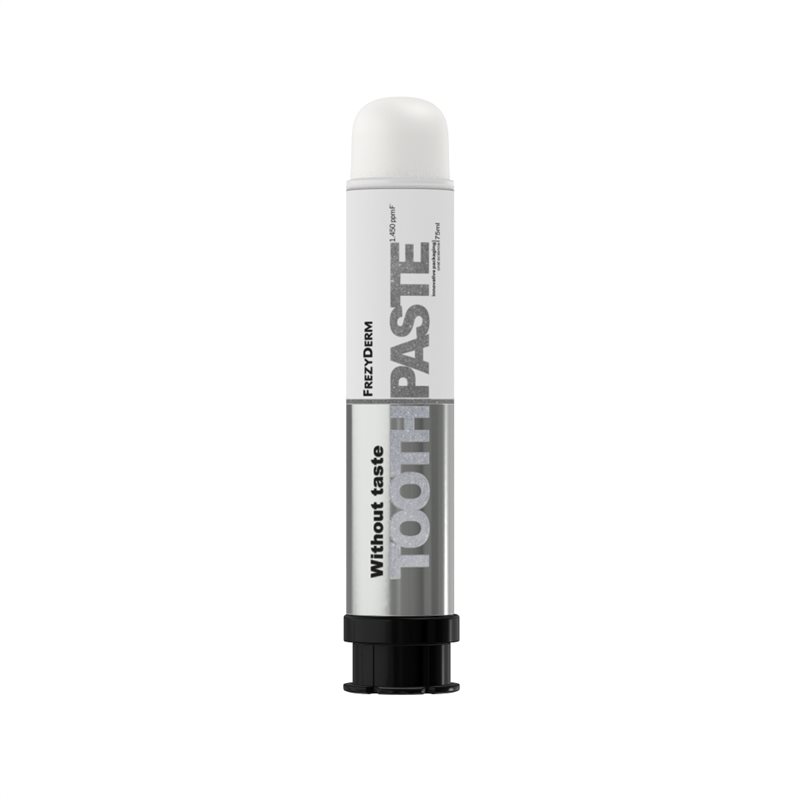 Frezyderm WITHOUT ΤASTE TOOTHPASTE - Οδοντόκρεμα χωρίς γεύση & άρωμα 75ml
