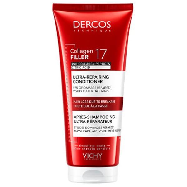 Vichy Dercos Collagen 17 Filler Conditioner Κατά της Τριχόπτωσης & του Σπασίματος 200ml