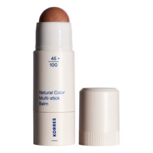Korres Aegean Bronze Natural Color Balm σε Στικ για Λάμψη σε Χείλη & Ζυγωματικά