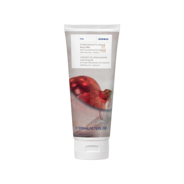 Korres Pomegranate Grove Body Milk with Nourishing Almond Oil 200ml
