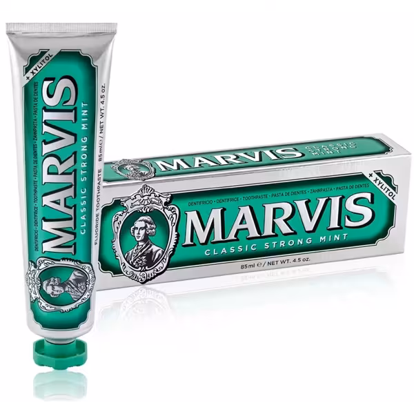 Marvis Classic Strong Mint Toothpaste – Οδοντόκρεμα με Έντονη Γεύση Μέντας 85ml