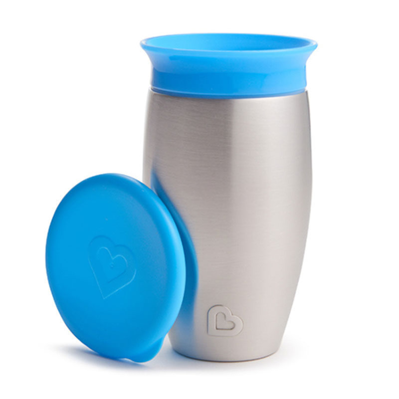 Munchkin MIRACLE STAINLESS STEEL CUP BLUE