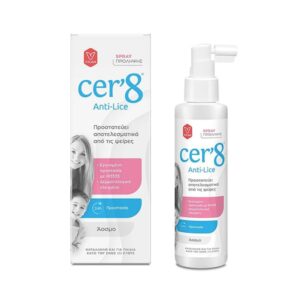Cer'8 Anti Lice Spray Άοσμο Σπρέι Προστασίας από τις Ψείρες 150ml