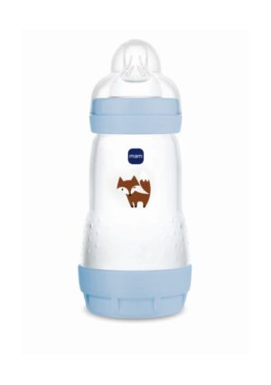 Mam Easy Start Anti-Colic Πλαστικό Μπιμπερό με Θηλή Σιλικόνης 2+ μηνών Γαλάζιο 260ml