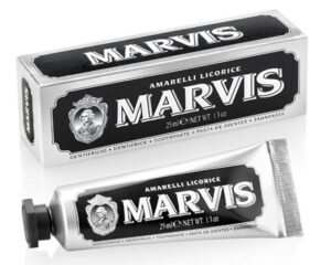 Marvis Amarelli Licorice Οδοντόκρεμα Γλυκόριζας με Μέντα & Ξυλιτόλη 25ml