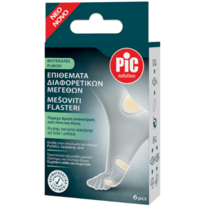 Pic Solution Mix Προστατευτικά Επιθέματα Ποδιών κατά των Φουσκαλών 6τεμ