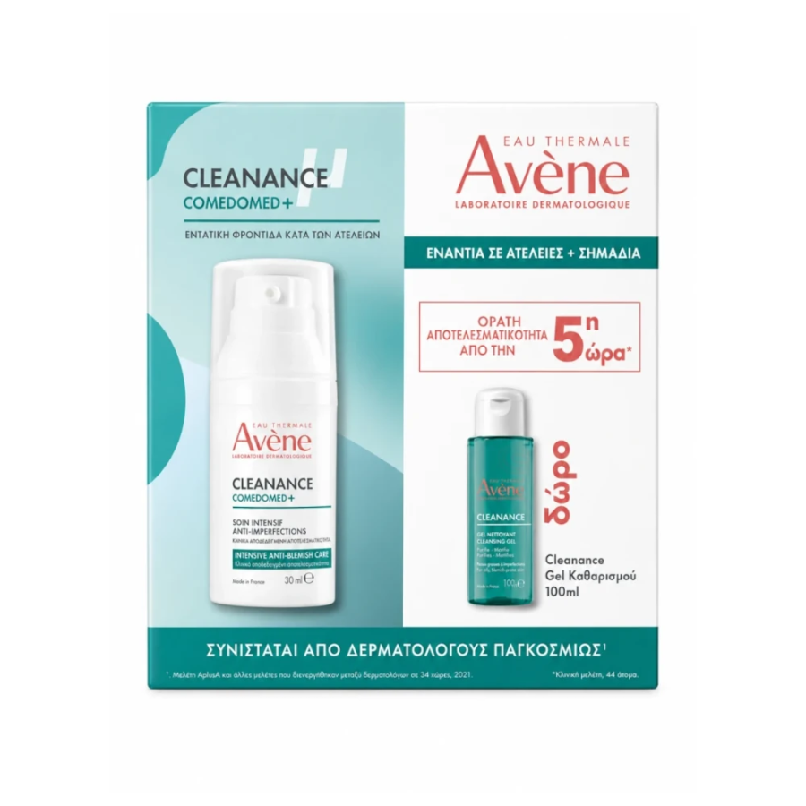 Avène Promo Cleanance Comedomed+ Κρέμα-Gel για Ατέλειες & Ακνεϊκή Επιδερμίδα 30ml + Δώρο Καθαριστικό Gel 100ml