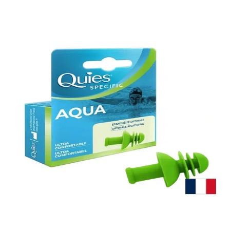 QUIES Aqua Ultra Comfort Ωτοασπίδες Σιλικόνης για Κολύμβηση Ενηλίκων