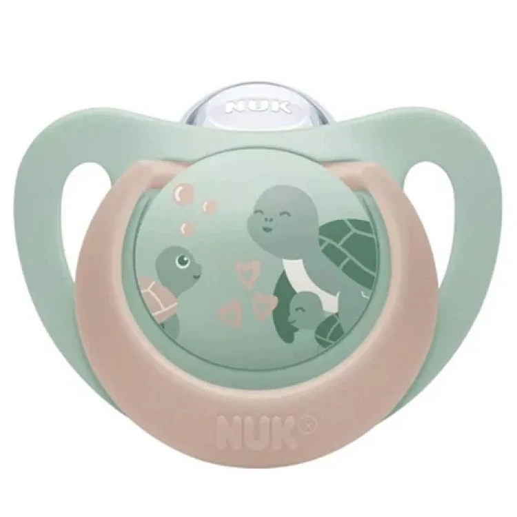 NUK First Choice Ορθοδοντική Πιπίλα Σιλικόνης 6-18 Μηνών με Θήκη