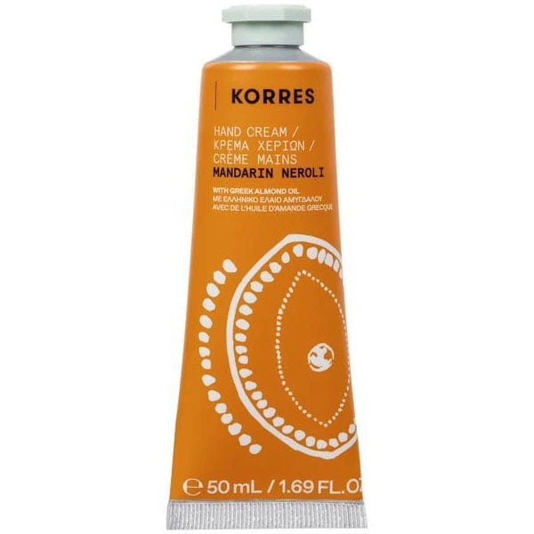 KORRES Mandarin Neroli Ενυδατική Κρέμα Χεριών με Άρωμα Μανταρίνι & Νερολί 50ml
