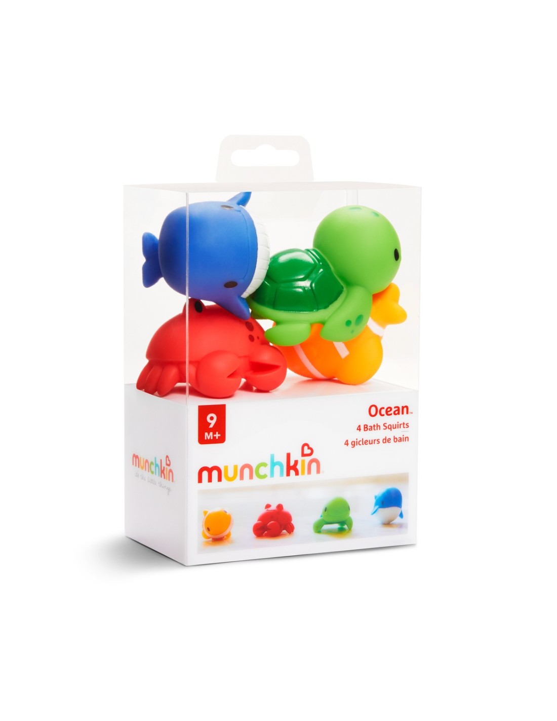 Munchkin OCEAN BATH SQUIRTS - 4 PACK