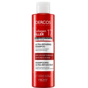 Vichy Dercos Collagen Filler 17 Επανορθωτικό Σαμπουάν για Εύθραυστα Μαλλιά & Μείωση του Σπασίματος 150ml