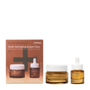 Korres Black Pine Primus Youth Activating Duo Κρέμα Ημέρας & Ορός Νεότητας 2τμχ