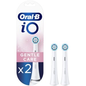 Oral-B iO Gentle Care Ανταλλακτικές Κεφαλές για Ηλεκτρική Οδοντόβουρτσα 2τμχ