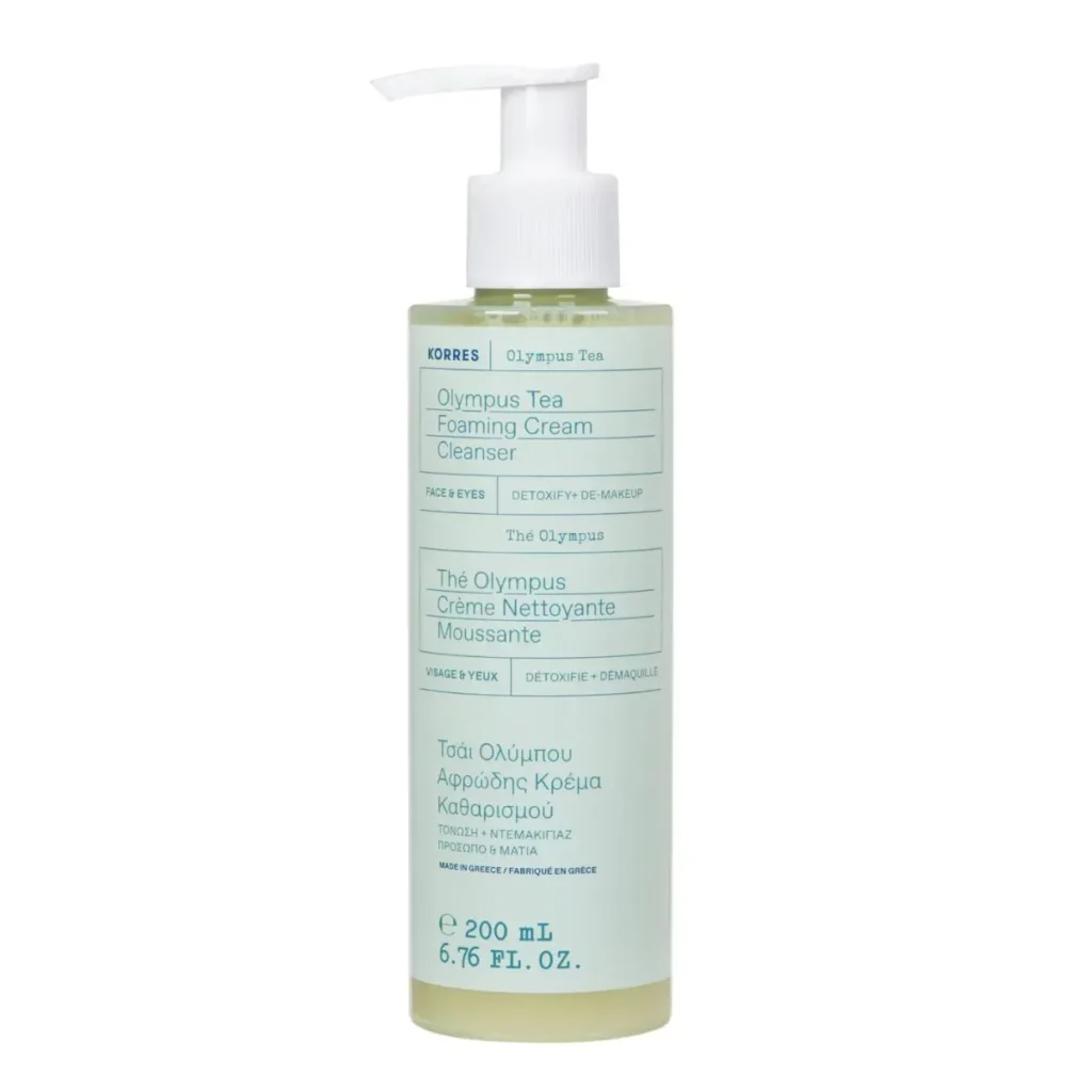 Korres Olympus Tea Purifying Gel Καθαρισμού Προσώπου με Τσάι Ολύμπου για Λιπαρότητα 200ml
