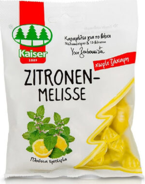 Kaiser Lemon Balm Καραμέλες Λεμονιού με Μελισσόχορτο & 13 Βότανα 75g